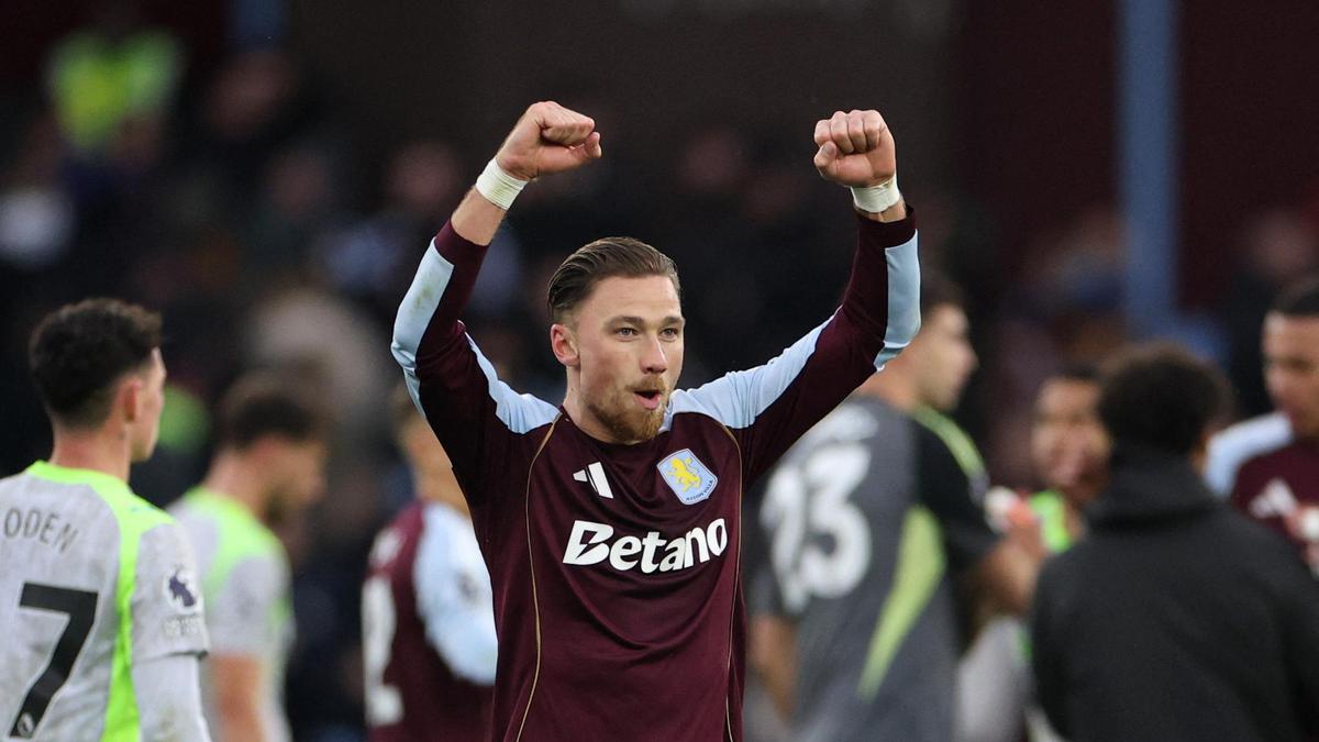 Premier League: Cash on target as Villa hands Man City first defeat since August