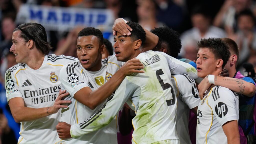 Champions League 2025-26: Bellingham fires to guide Real Madrid to narrow win over Juventus