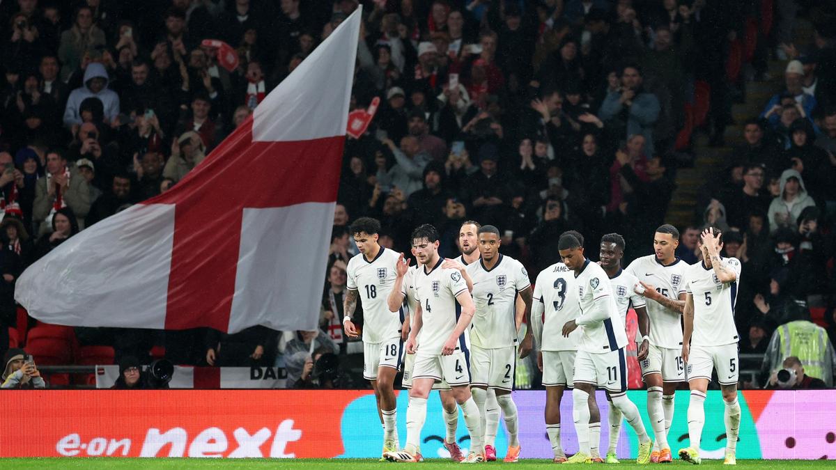 FIFA World Cup 2026 qualifier: Saka and Eze sink Serbia to make it seven out of seven for England