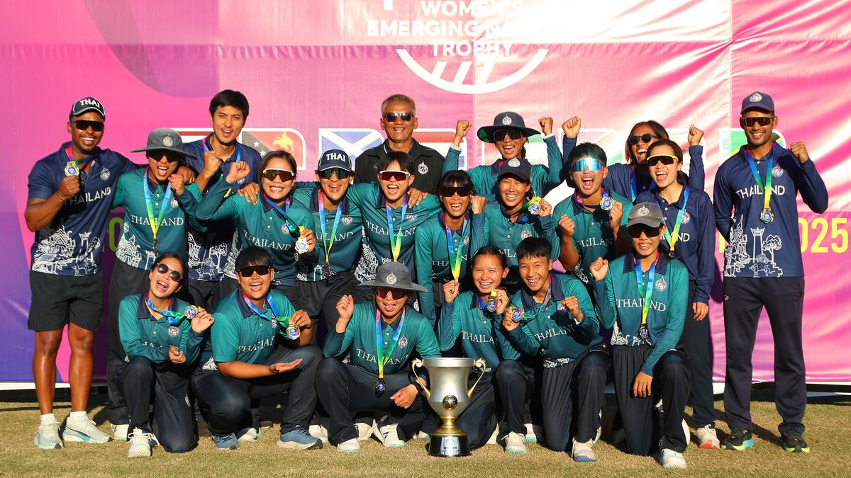 Thailand crowned as champion of ICC Women’s Emerging Nations Trophy 2025