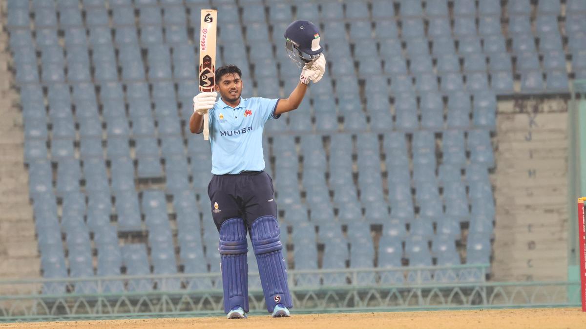 SMAT 2025-26, Group A: Mhatre’s second hundred on the trot helps Mumbai romp home, Kerala beats Chhattisgarh