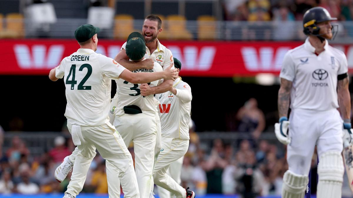 Ashes 2025-26: Neser fires Australia to eight-wicket win in second Test
