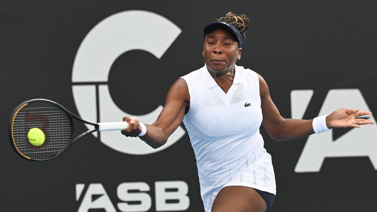 Venus Williams loses in Auckland but shows she’s still competitive at 45