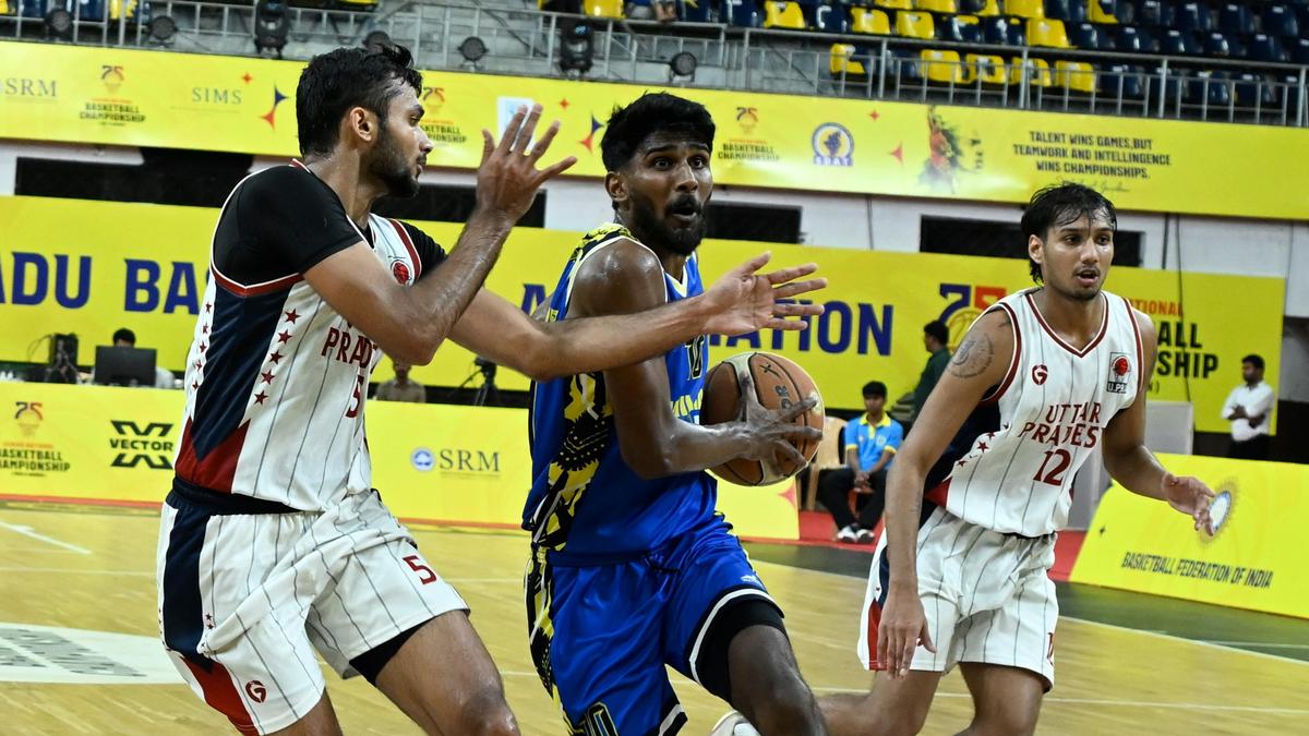 Basketball Nationals — Tamil Nadu to meet Railways in men’s final; Railways vs Kerala in Women’s finale