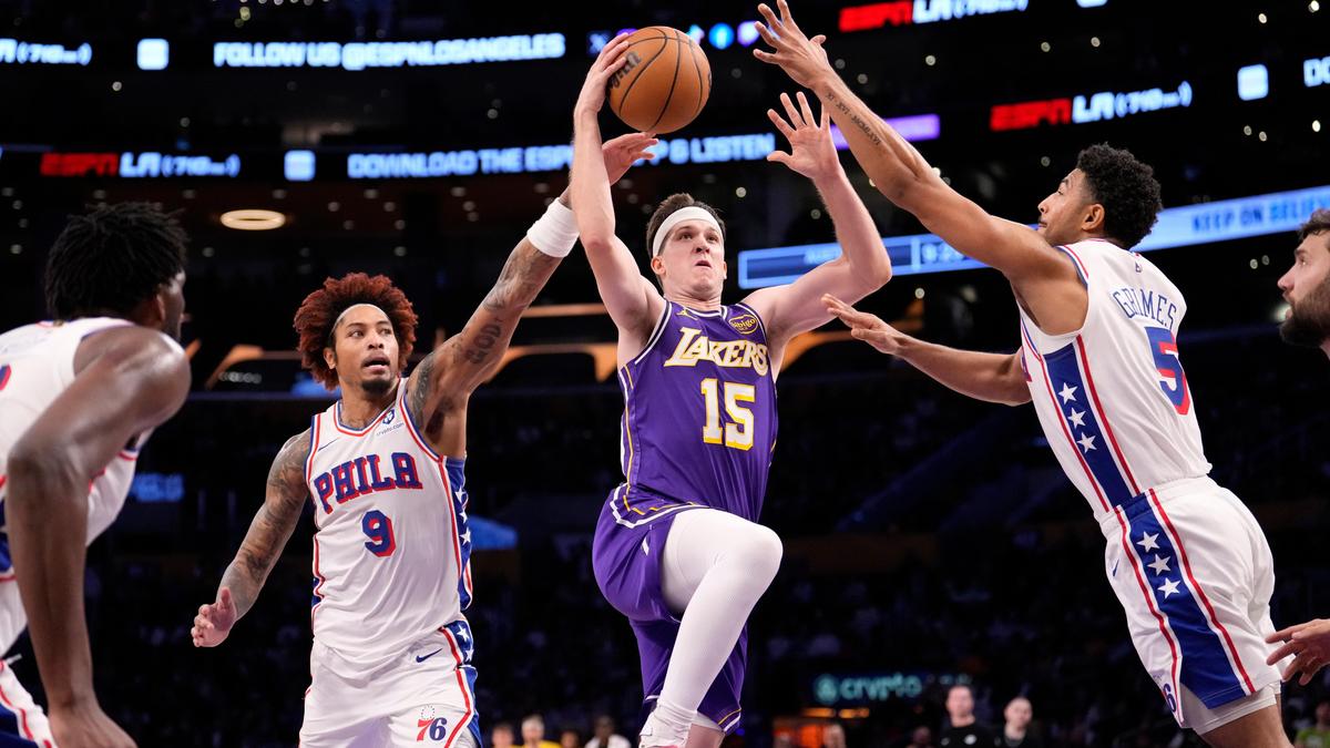 NBA roundup: Lakers stop 76ers despite Luka Doncic’s injury exit