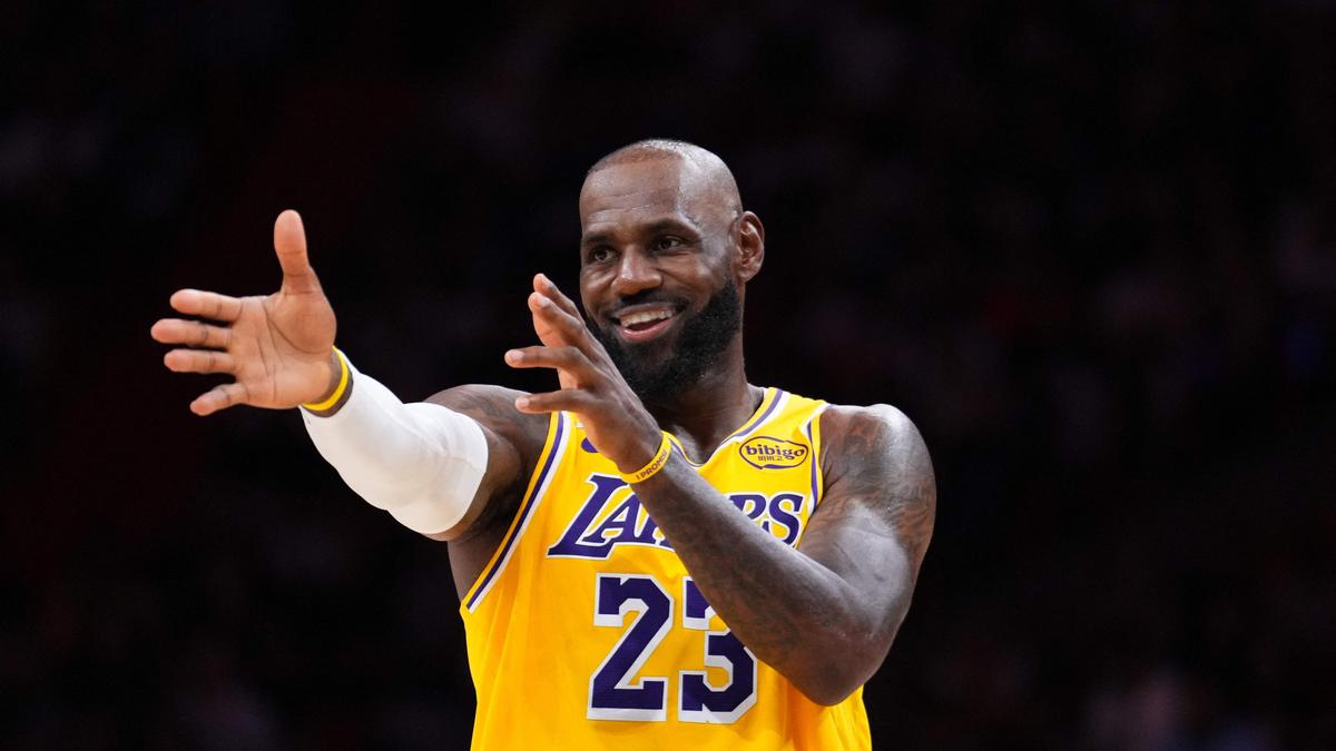 LeBron James ties NBA record for most regular-season games played