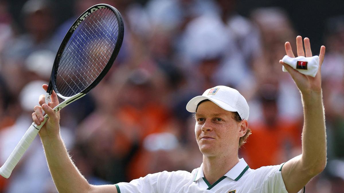 Sinner overcomes Kecmanovic in five-set thriller to begin Wimbledon title defence