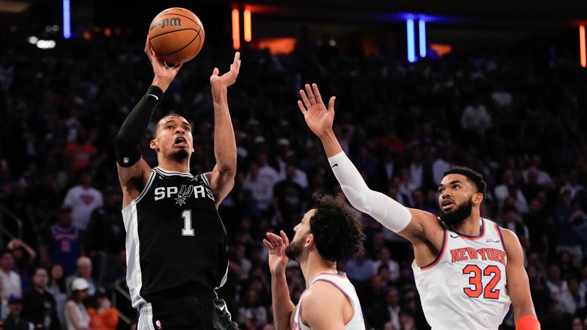 NBA Finals 2026: Victor Wembanyama scores 32 as Spurs beat Knicks in Game 3