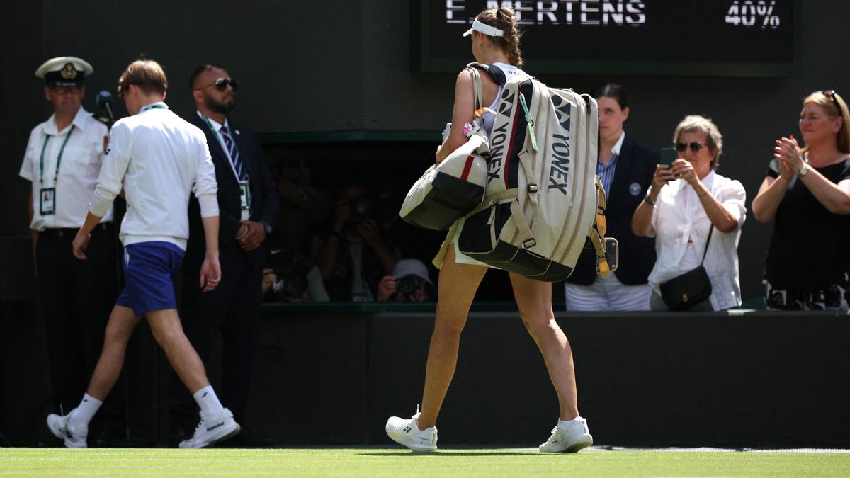 Elise Mertens stuns second seed Elena Rybakina in Wimbledon third round