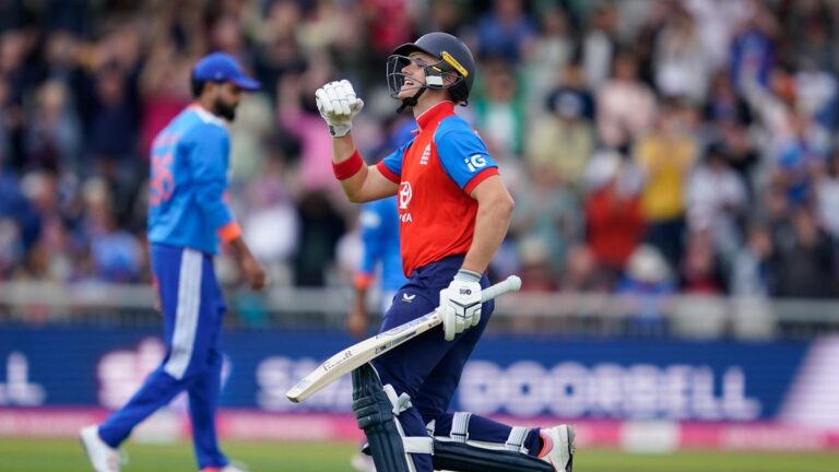 There are a few scars against India, so it’s nice to get one up on them: Jacob Bethell