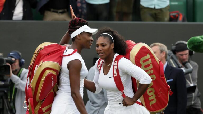 Serena Williams withdraws from Wimbledon doubles with Venus after knee injury